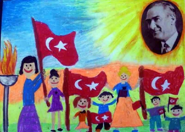 29 ekim yarışma çizimleri