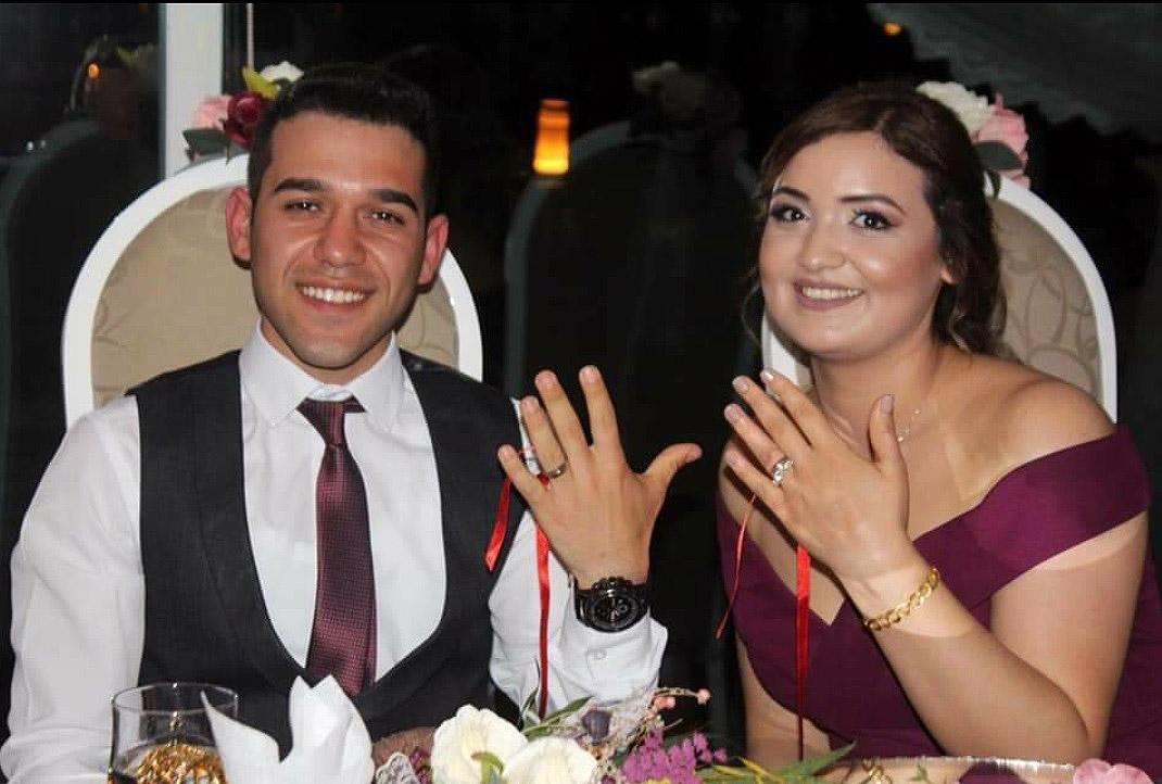 Şehit Uzman Çavuş Batuhan Tank ve nişanlısı